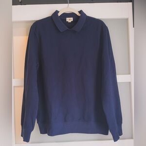 J.Crew Navy Blue Men’s Sweater - Medium